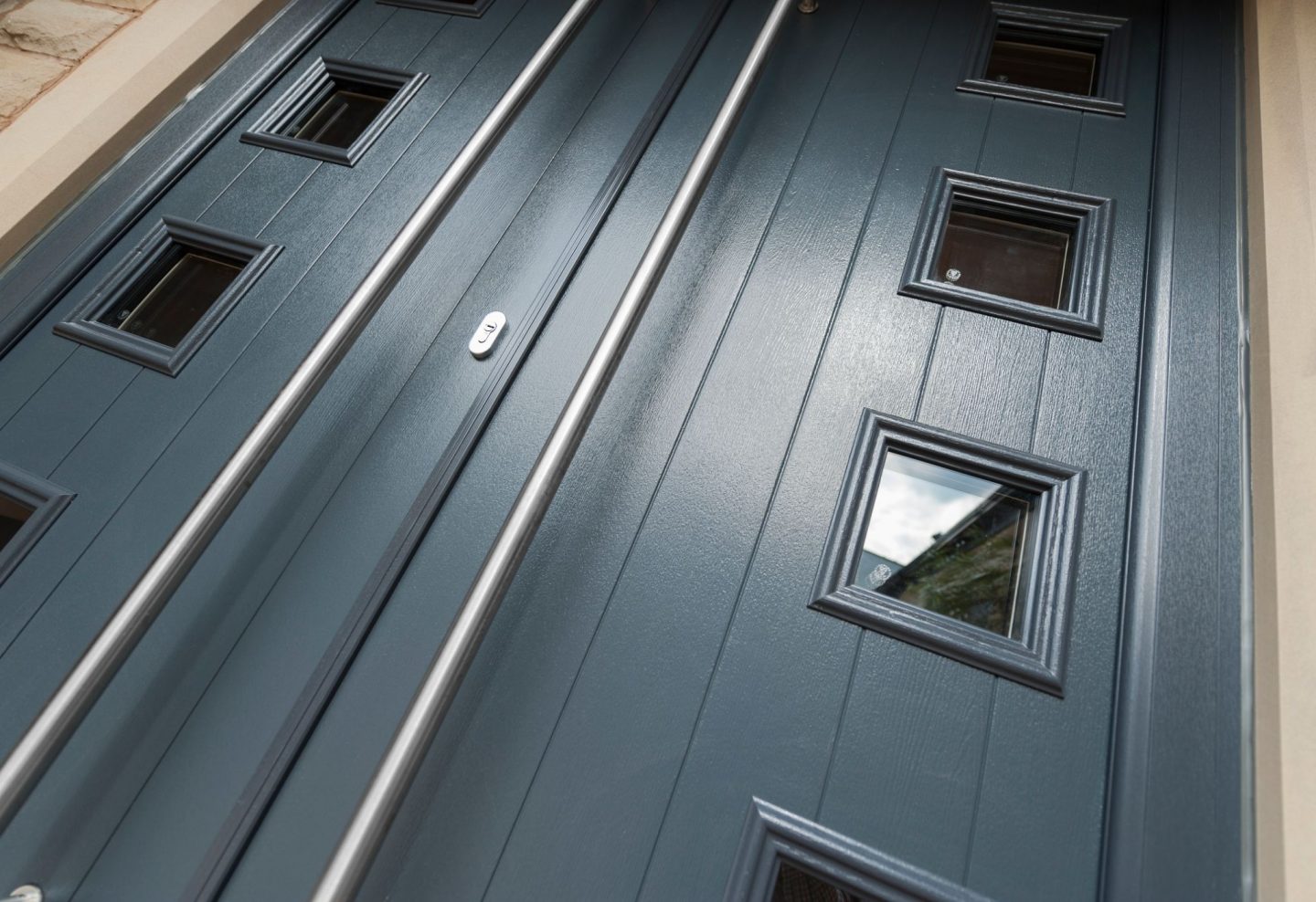 grey composite door