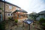 brown conservatory extension edwardian style