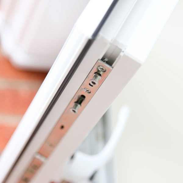 white patio door locks