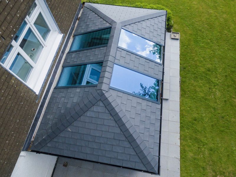tiled conservatory roof