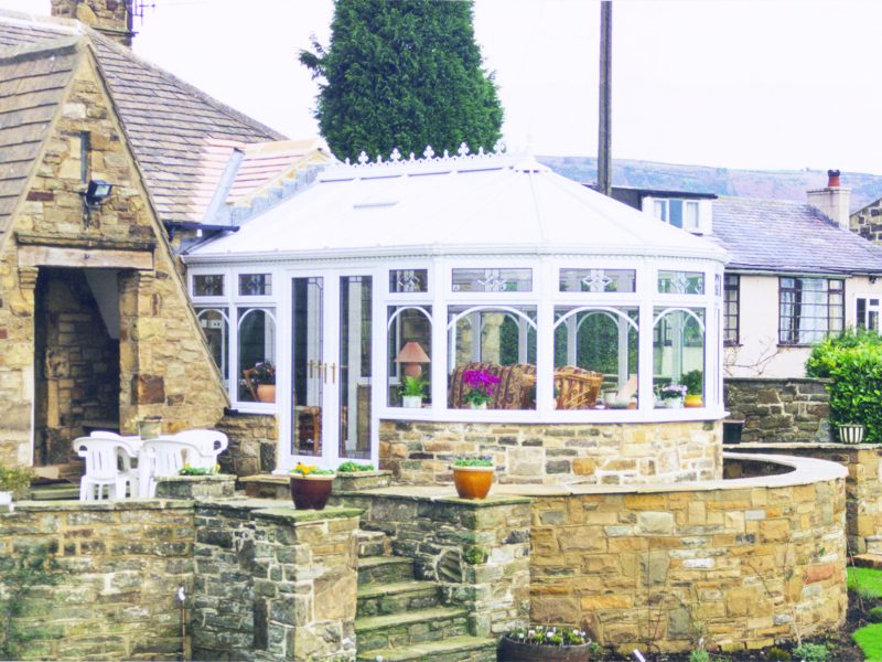 White Victorian Conservatories - Custom Glaze