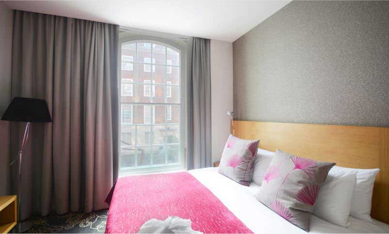secondary glazed windows in a bedroom