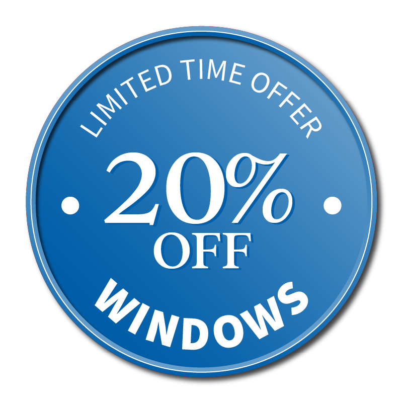 20% off windows